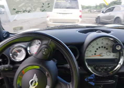 2011 Mini Cooper S S из США, поврежденный, VIN WMWZP3C50BTX84044